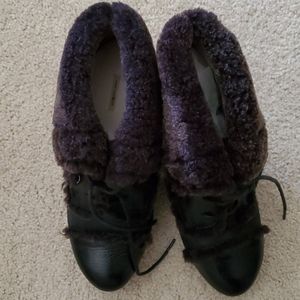 Max studio ankle booties